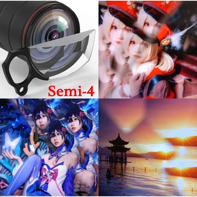 Description Picture 5 of itemKnightX Kaleidoscope Prism Special Effects Lens Filter for Camera all smartphones Mobile Phone lente Iconic Brand UV ND CPL lentes de