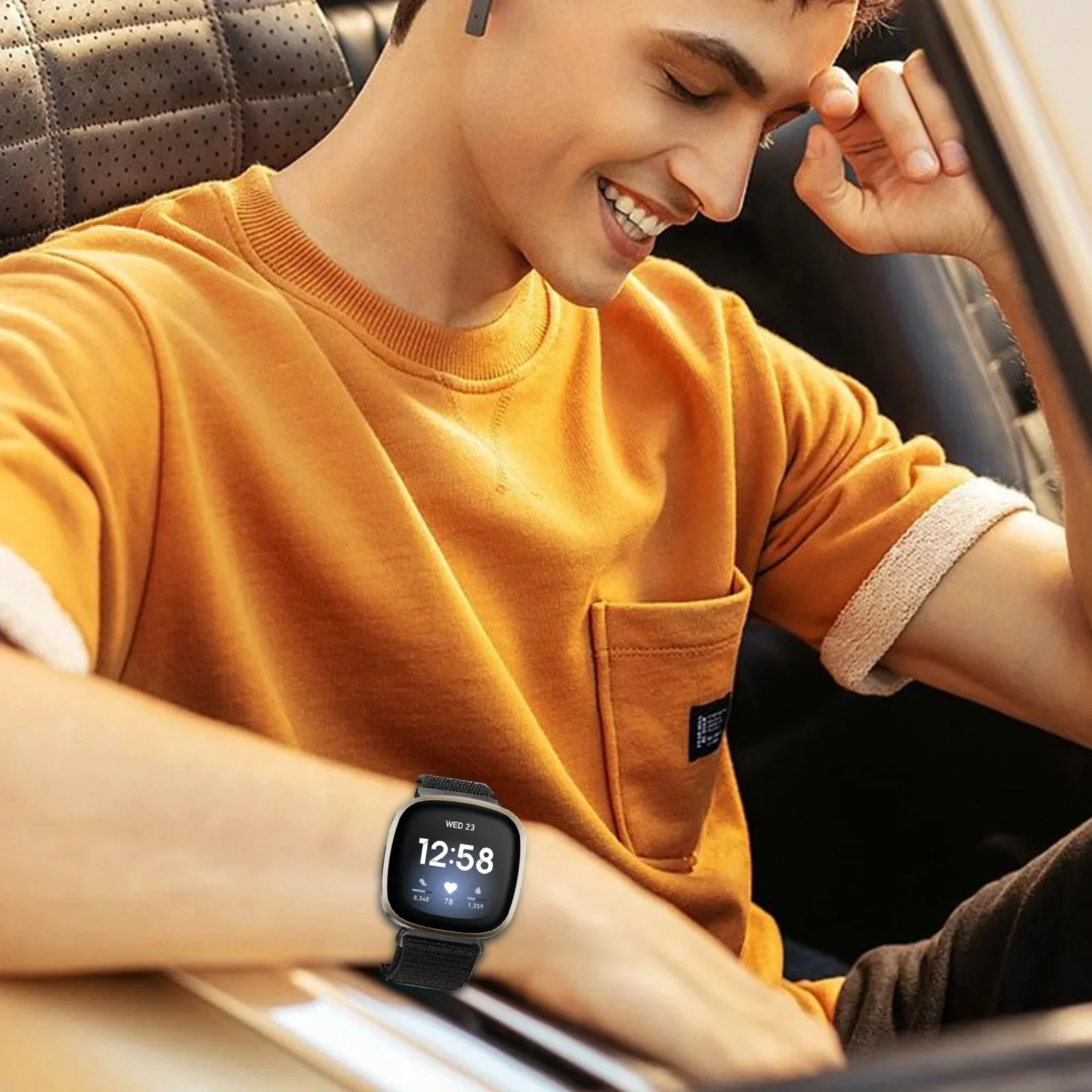 Breathable Nylon Loop Strap - Sport Band Bracelet