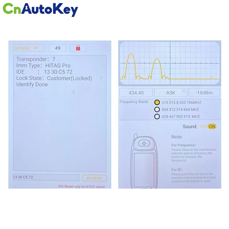 Car Remote Key CN018098 434.2 MHZ Aftermarket Smart Key HITAG PRO 49 Chip Keyless Go For Ford Next Gen Everest Raptor MK5 Taurus Mustang