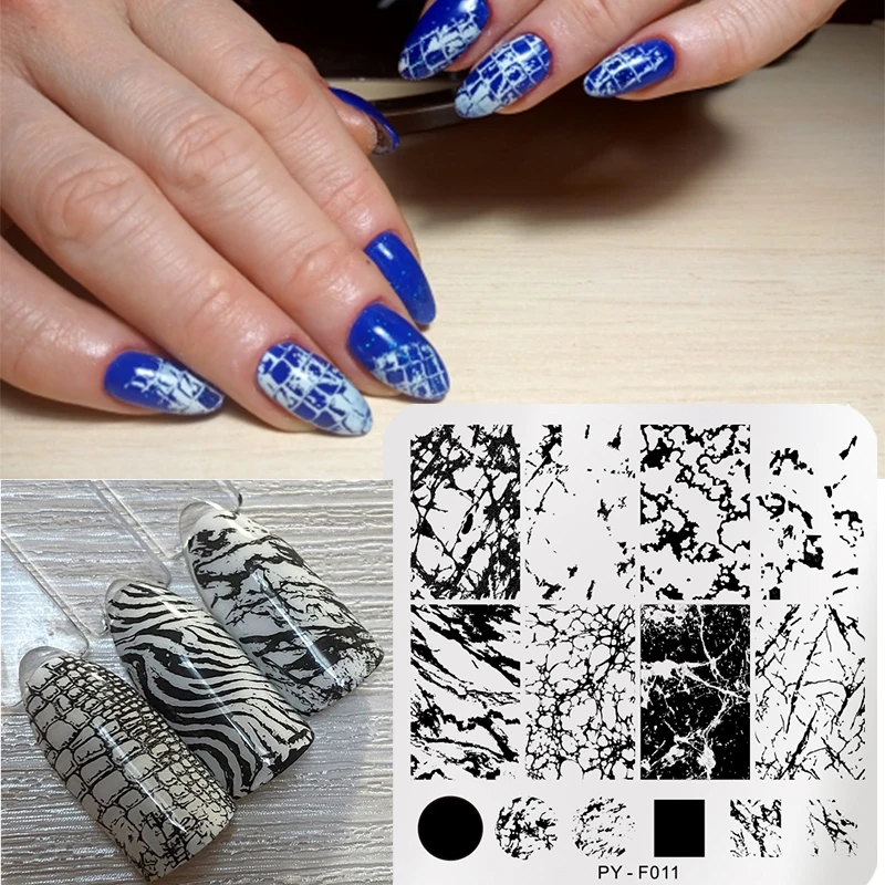 Nail Stamping Plates Stainless Steel Nail Art Image Plate Stamp Template Stencil Tools Stamping Nail Art Manicure Tool 4