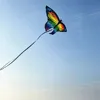 Colorful Butterfly Kite Steering Beautiful Butterfly 1.45m Kite Air Bounce with Kite Line Children's Kite Outdoor Sports 6