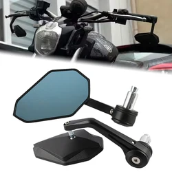 Durable 7/8 Universal Motorcycle Rear View Side Mirror Accessories (1 Set Black)