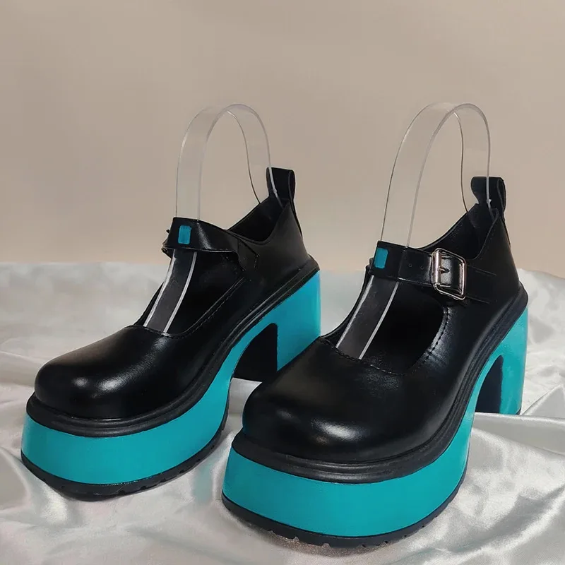 Nene 2025 Miku Cosplay Shoes Boots Heel height of 8 Centimeters Role