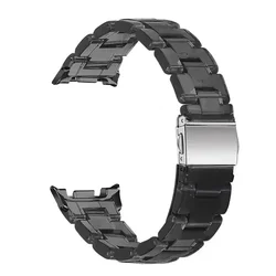 Rainbow Resin Strap - Stylish Universal Watch Band - Galaxy 8Classic 46mm (Black)