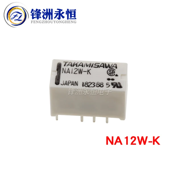 5 Stück NA12W-K Relais – 12 V DC, Elektromagnetisches Niedrigleistungsrelais Für Überwachung