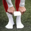 2pcs Non-Slip Silicone Soccer Sock Sleeves - Fit, Durable Grip for Athletes, Perfect for Football & Sports, Black - For Football