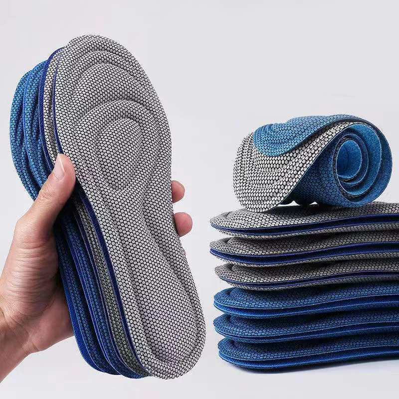 Men Women Sports Insoles Sweat-absorbing Breathable Deodorizing Military Training Super Soft Soles shoe insoles