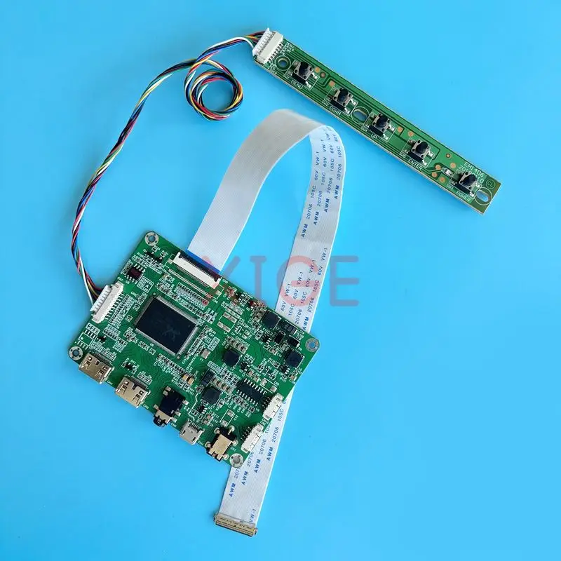 

Controller Driver Board Fit LM156LF1L LM156LFCL Mini HDMI-Compatible Laptop Display Micro USB 1920*1080 EDP 30-Pin 15.6" DIY Kit