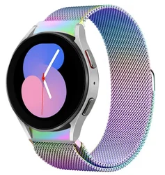 Premium Milanese Loop Bracelet Smartwatch Band - No Gaps Design, Versatile - Galaxy 7 40mm 44mm (Pride 8)