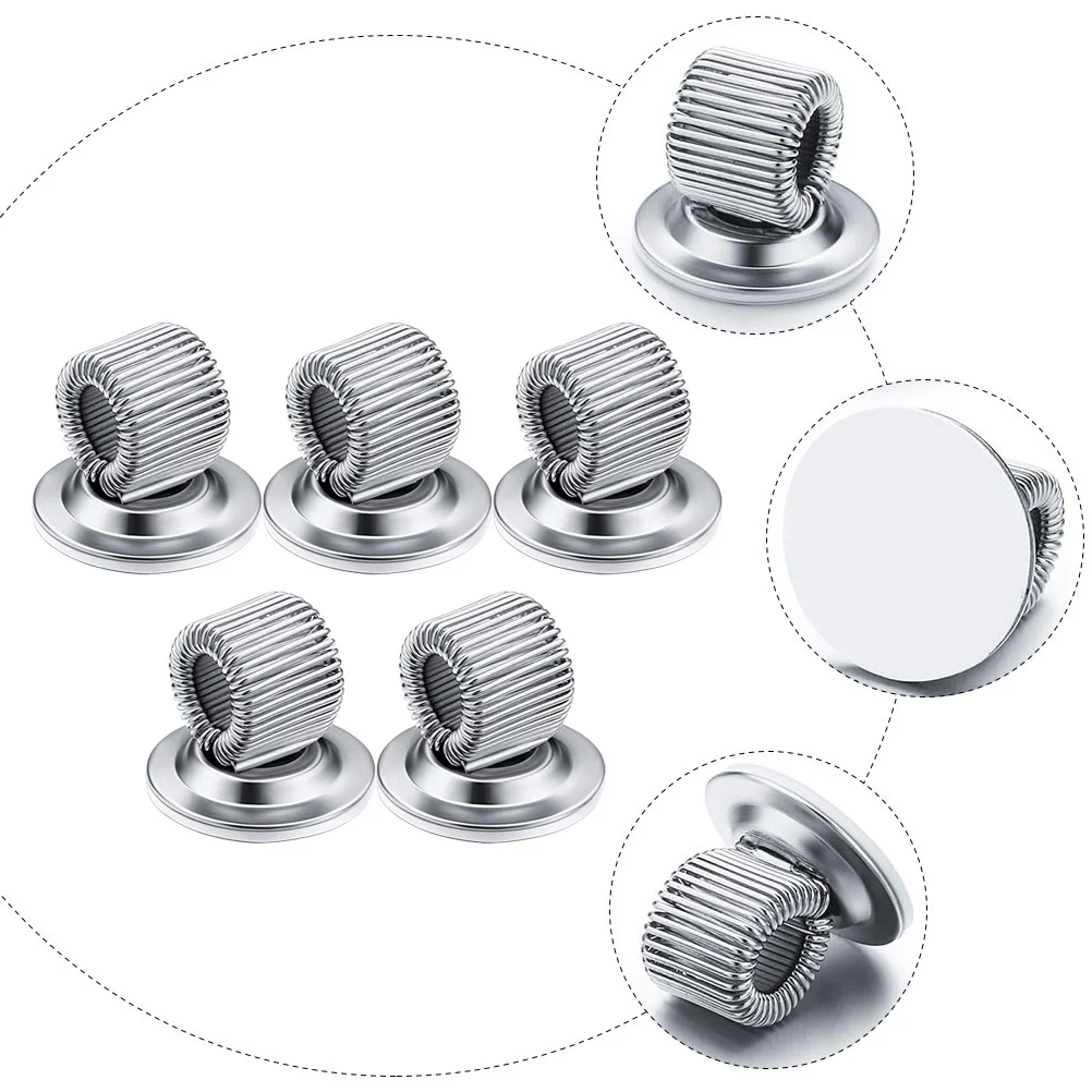 Pen Clip 5 Pcs Metal Pen Clip Small Springs Pencil Holder Accessories Professional Iron Wear-resistant Nurse