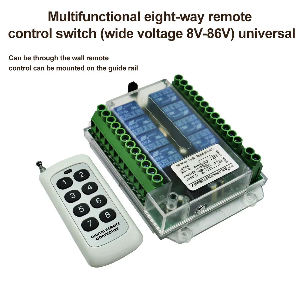 RF, Cont remoto, controle do motor, 12V,