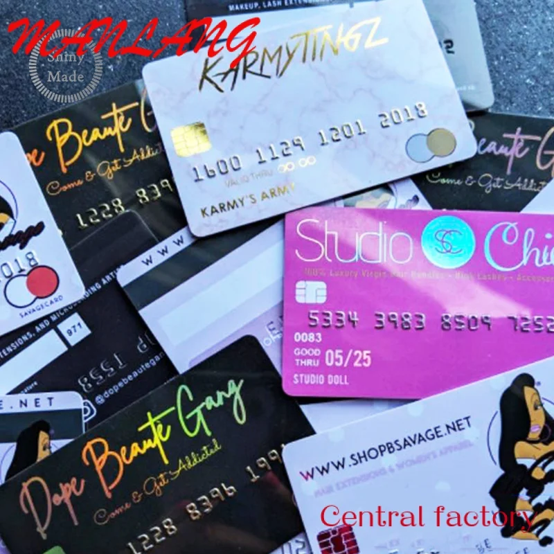 

Custom 2020 hot products cheap custom logo master emv visa chip holographic membership credit card size gift PVC unique busines
