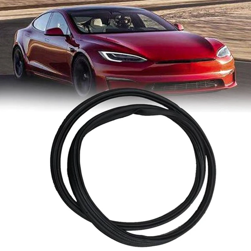 

Car Front Trunk Frunk Weatherstrip Rubber Luggage Sealing Strip For Tesla Model 3 2017-20231090492-00-B 109049200B