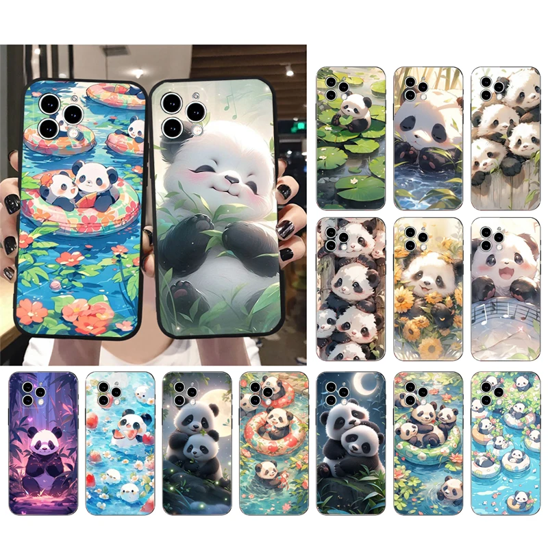 

Panda Phone Case For iphone 15 14 Pro Max 13 12 11 Pro Max XSMax XR 12 13 mini 14 Plus
