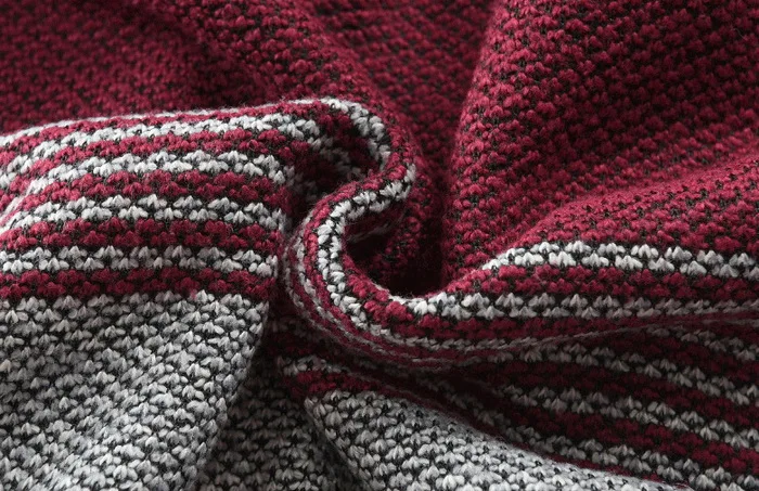 Pull Cardigan Garçon Mixtillo - Laine Mélangée - Thème Ski - Taille 7/122cm - Marron Et Bleu