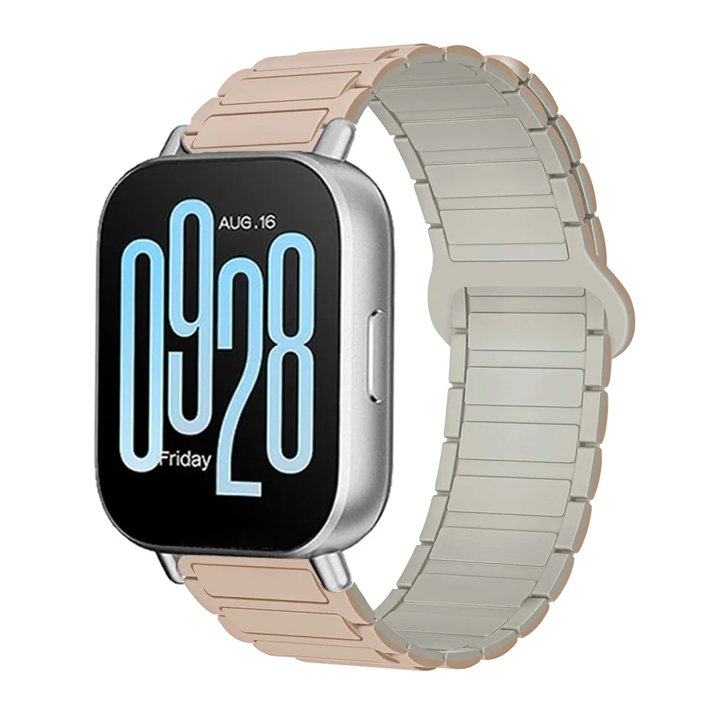 Magnetic Silicone Loop Strap - 22mm Wristband Bracelet