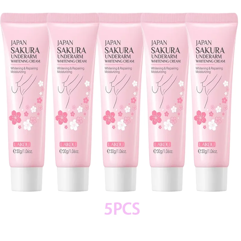 Laikou Sakura Brightening Underarm and Body Cream - Korean Skincare