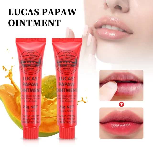 Face Care Lucas Papaw Ointment Balm Lipstick Moisturizing Anti Drying Multifunctional Hydrating Universal Cream Lip Balm Oil 25g