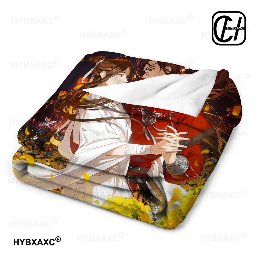 Heaven official’s blessing anime Popular BL Comics throw blanket sofa bed office nap blanket Personalized customized gifts 5