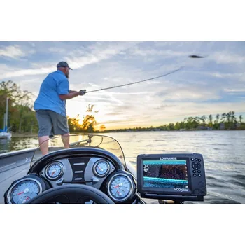 Hook Reveal 7 Inch Fish Finders With Transducer Fising Plus Optional Preloaded Maps Fish Finder Sonar Fishing Goods for Fishing 4