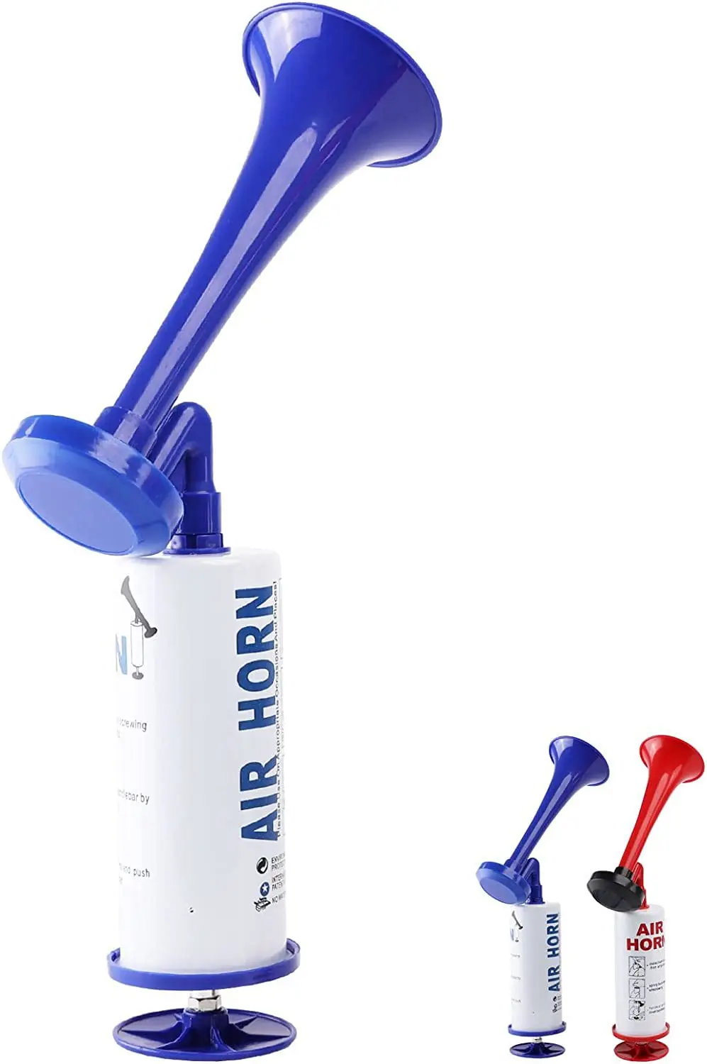 Basuri Air Horn Hand Pump Air Horn Cheerleading Soccer Ball Sport