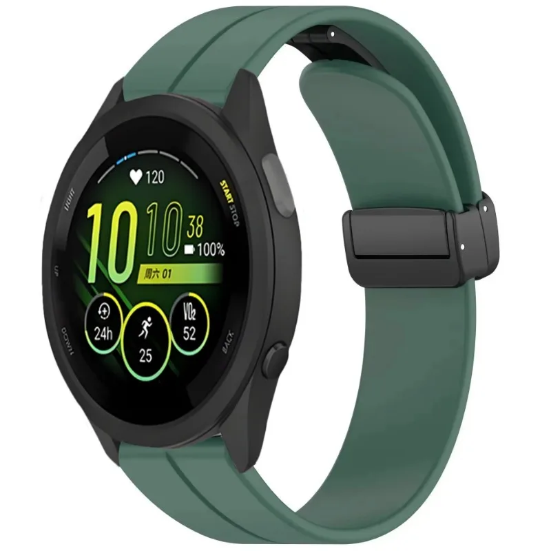 Soft Silicone Magnetic Bracelet Wristband - 20mm/22mm Band