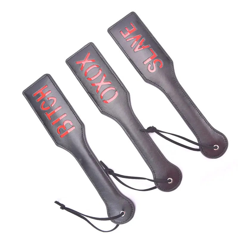 Bitch Slut Sex Mischief Heart Slapper Paddle Whips fantasy cosplay Slave sex toy