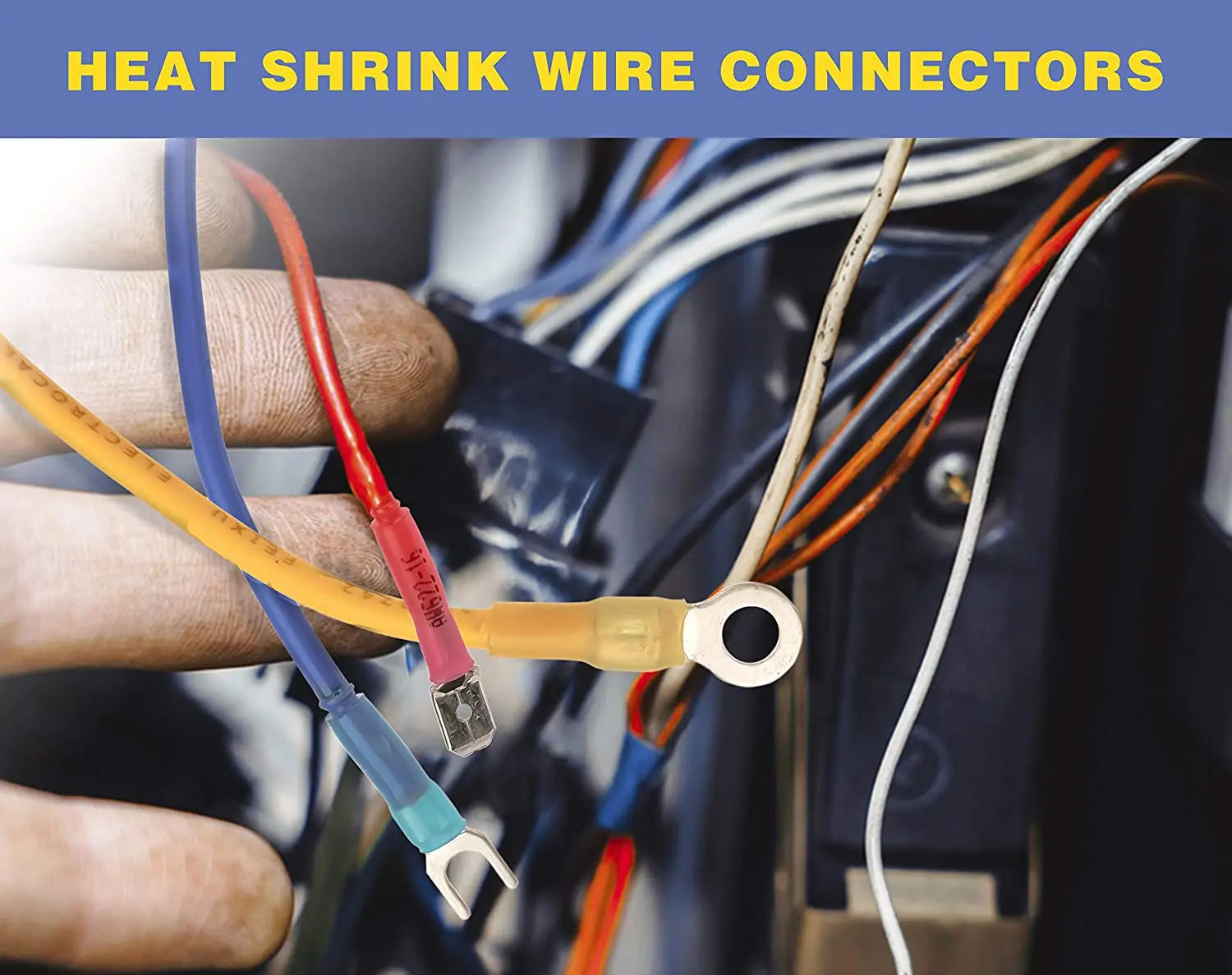 280PCS Marine Grade Heat Shrink Wire Connectors Kit, Waterproof Wire  Connectors