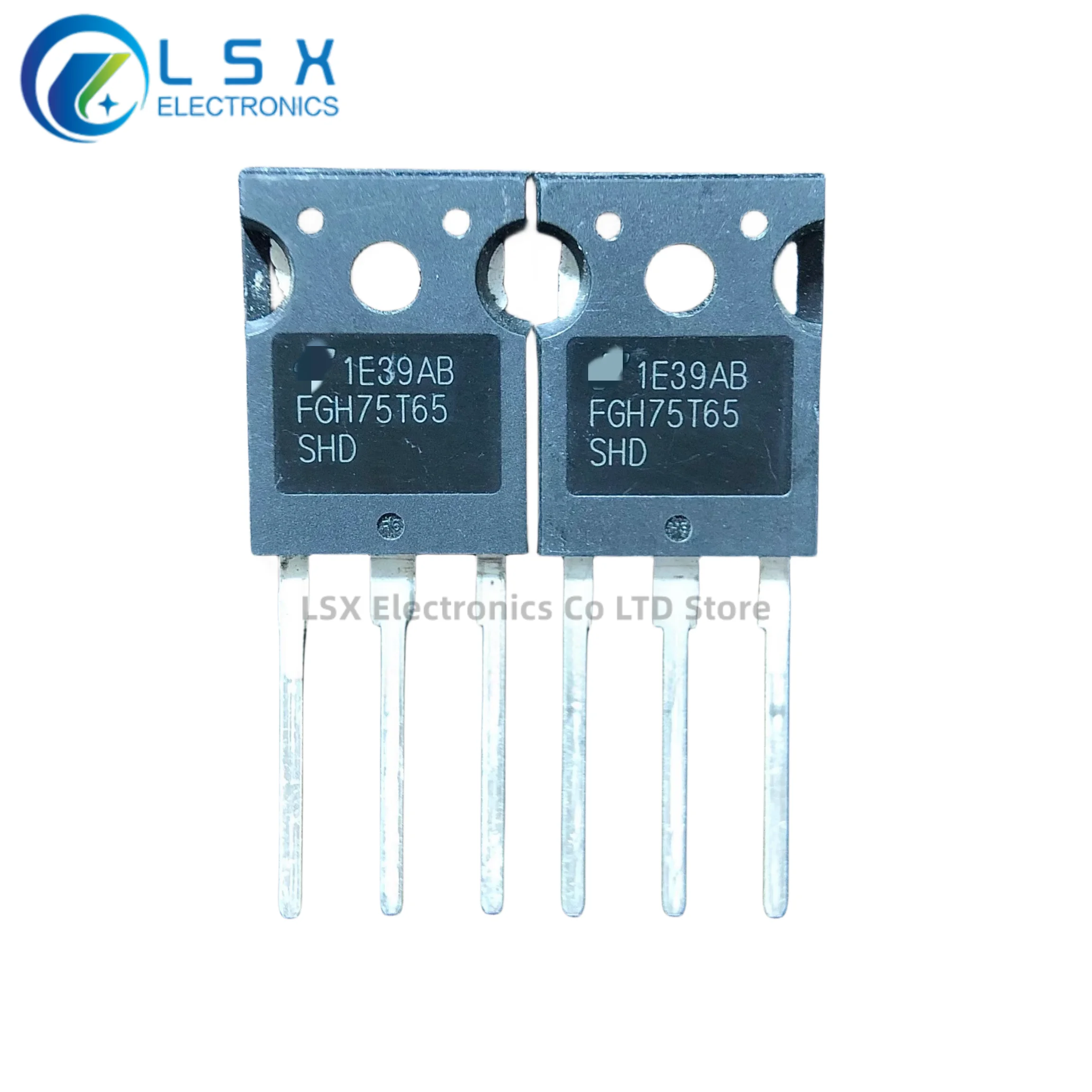 

New Original 5PCS/Lot FGH75T65SQD FGH75T65 OR FGH75T65SHD OR FGH75T65UPD OR FGH75T65SQDT TO-247 75A 650V Field Stop Trench IGBT