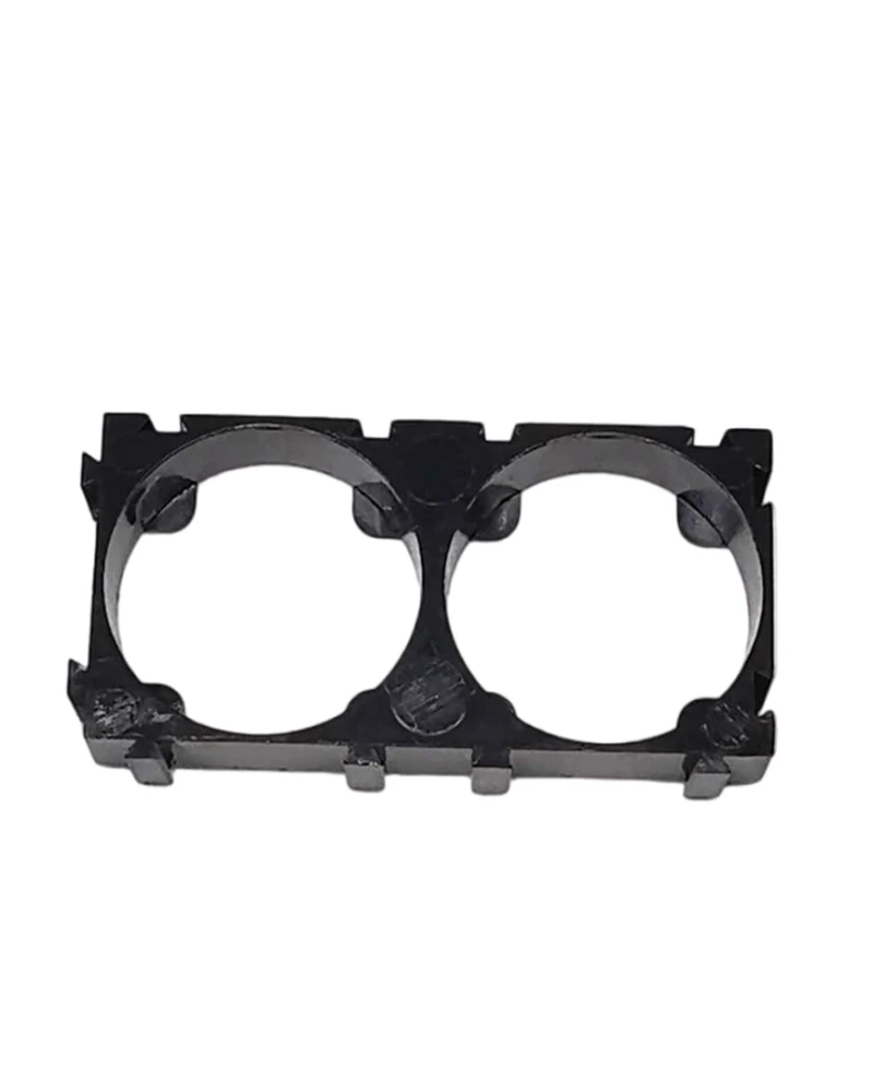 1x2 Battery Bracket 32650 2170 18650 Safety Anti Vibration Holder Bracket Lithium Batteries Support Stand Plastic Holder