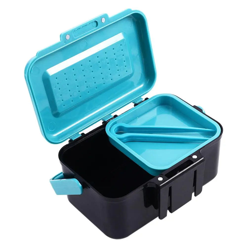 

Plastic Fishing Box Tool Fishing Live Baits Case Earthworm Worm Lure Tackle Storage Container