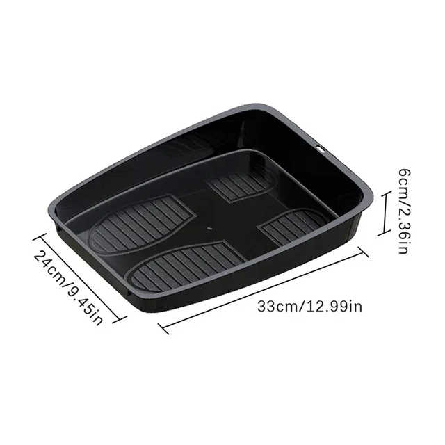 Plateau de rangement pour chaussures de voiture, intérieur multifonctionnel, accessoire Durable, organisateur de véhicule, boîte de conteneur sous le siège 6