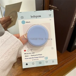Korean Cute Silicone Magnetic Phone Griptok and Stand - Foldable Wireless Charging Holder (CX - 0161)
