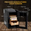 3 in 1 25L Electric Humidor with Hygrometer,Humidifier,Cooling Fan & Spanish Cedar Lining,Lights Control System 2