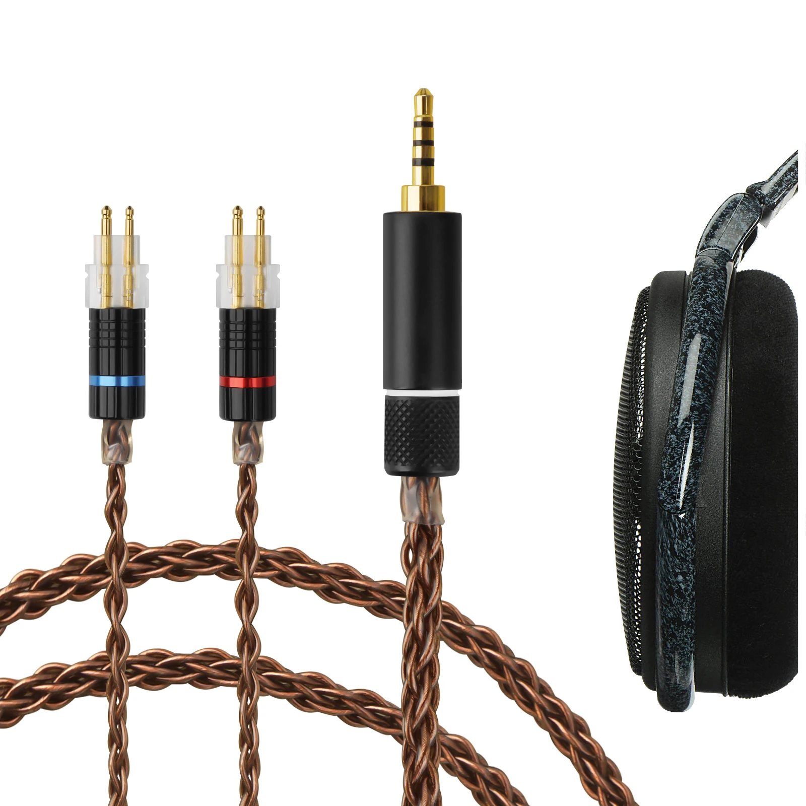 Geekria Apollo Cavo Audio Di Aggiornamento In Rame A Cristallo Singolo Compatibile Con Sennheiser Hd 600 S2 660S 600 650 6Xx