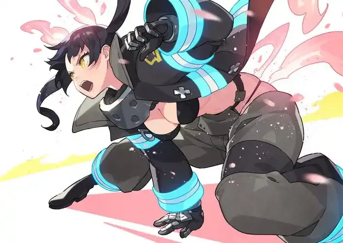 Fire Force Firefighter Uniform Cosplay Costume