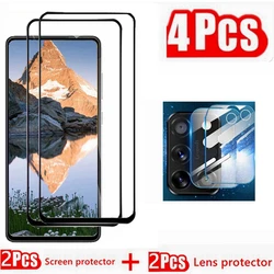 Ultimate Protection Screen and Camera Protector - Full Cover Glass and PVC Film - Galaxy A21s