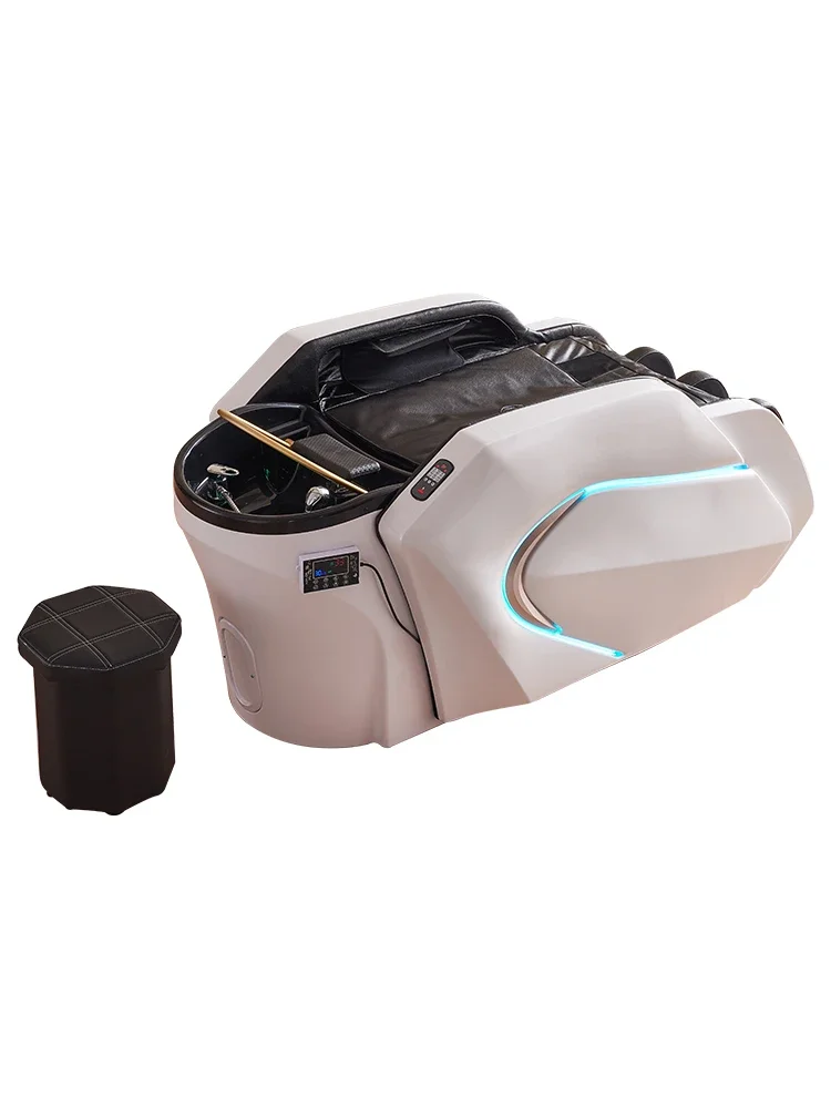 

Electric Intelligent Massage Dedicated Hair Salon, Hair Salon, Thai Style Water Circulation Head Therapy Bed