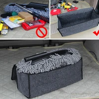 Car Soft Felt Storage Box Trunk Bag Vehicle Tool Box Multi use Tools Organizer Bag Carpet