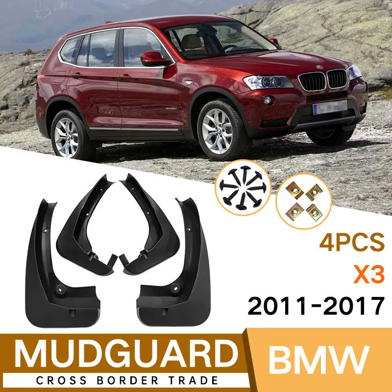MudFlapsForBMWX320112017MudFlapsFrontRearFenderCar