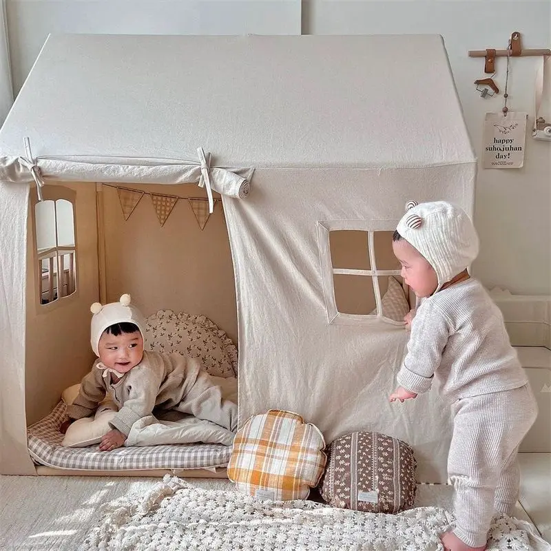 

Tent Children Children's Room Playhouse Indoor Separate Beds for Boys and Girls Sleeping Baby Instagram Wind Toy Castle