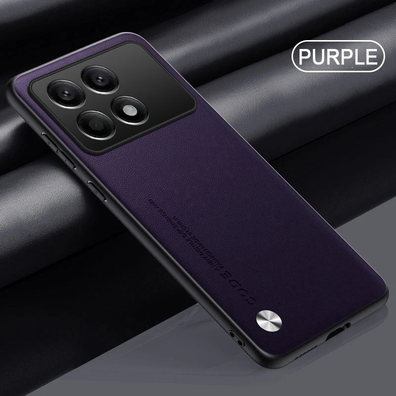 Silikónové puzdro na telefón Xiaomi K70E Pro, obyčajné, kožené, pre Redmi K70, matný nárazník, nárazuvzdorný, s mäkkými okrajmi_voghion.com