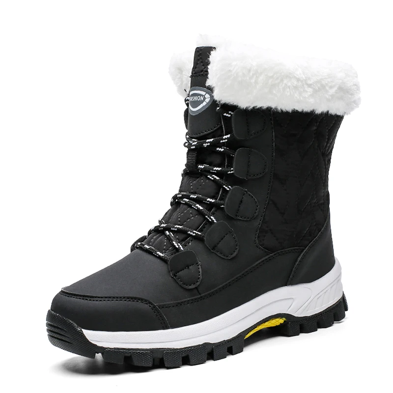 

Women's Snow Boots Winter Warmth Boot Plus Velvet Outdoor Walks Sports Shoes for Women Hiking Boots Safety botas de nieve