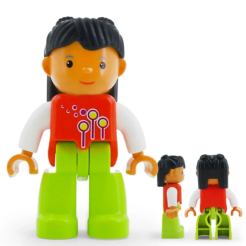 Deluxe City Action Figures Family Playset - Building Block Toys