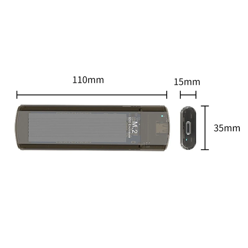 NVME PCIE SSD ϵ ̺ Ŭ, M.2 Nvme SSD ̽, M.2 Nvme to USB C Ÿ, 10 Gbps