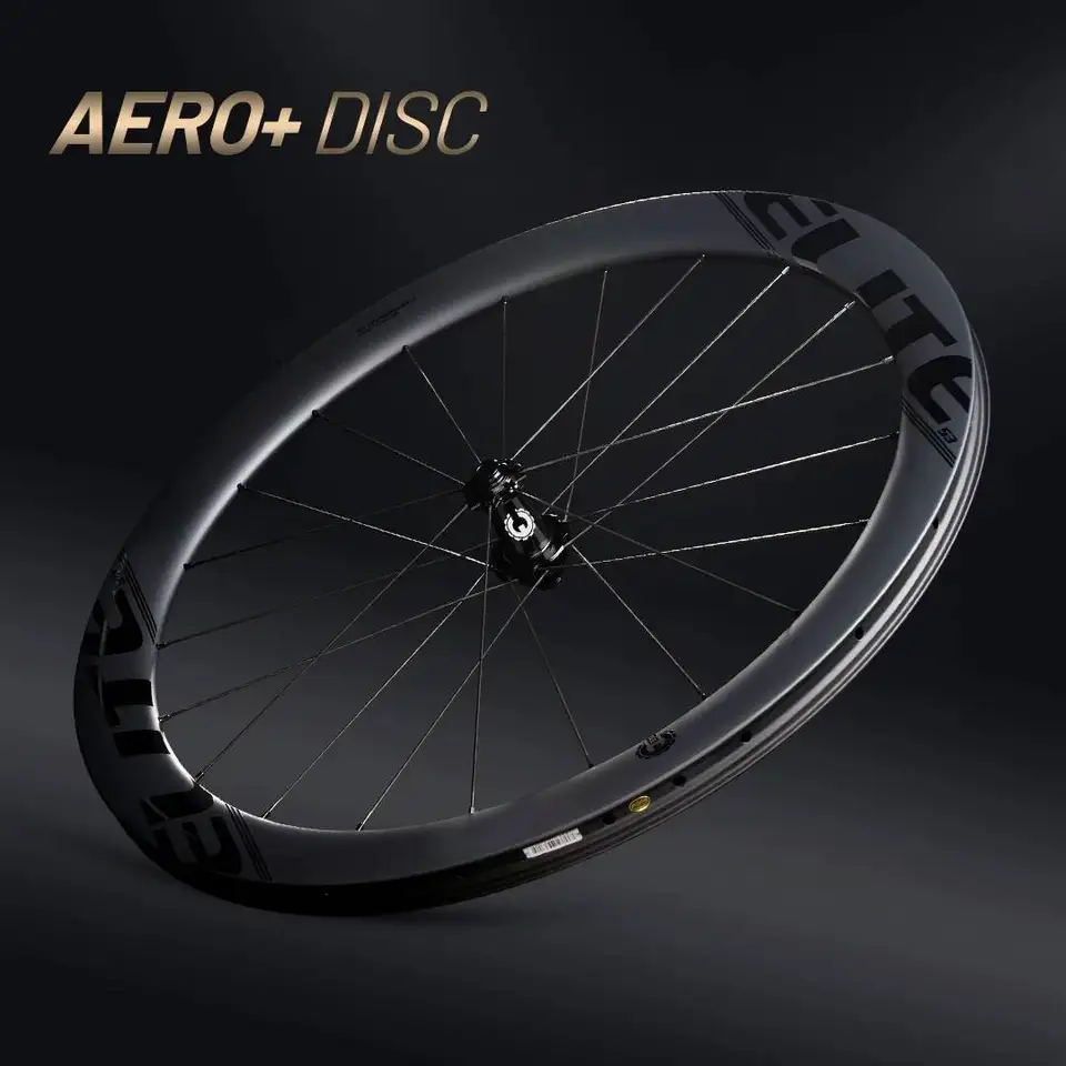 ■Elitewheels AERO エリートホイール エアロ■内幅23㎜■シマノ グラベル6本スポーク ホイールセット フルカーボン - Elitewheels