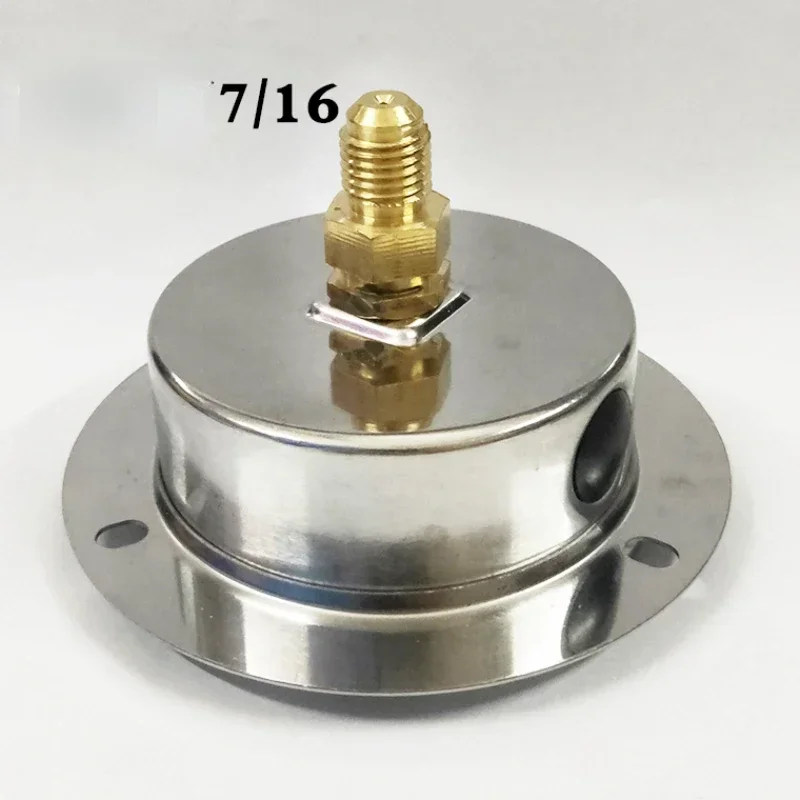 냉매 압력 게이지 1.8/3.8MPA 충격 방지 고압 및 저압 게이지 에어컨 불화물 테이블