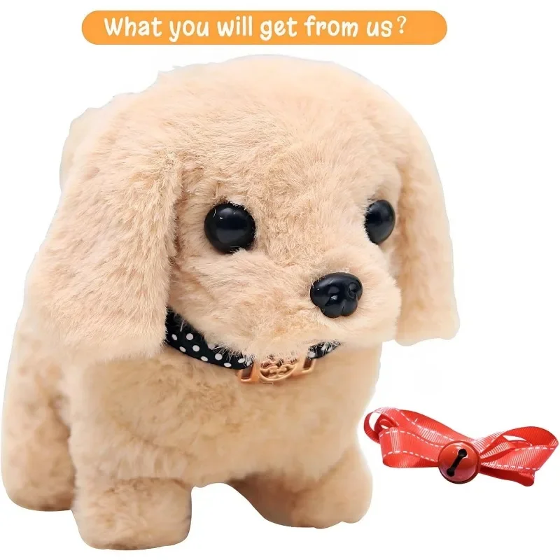 Toy Puppy Plush Electronic Interactive Dog Wagging Tail Stuffed Musical Pet Robot kids Toys for 2-8 Year Old Boys Girls Presents 4