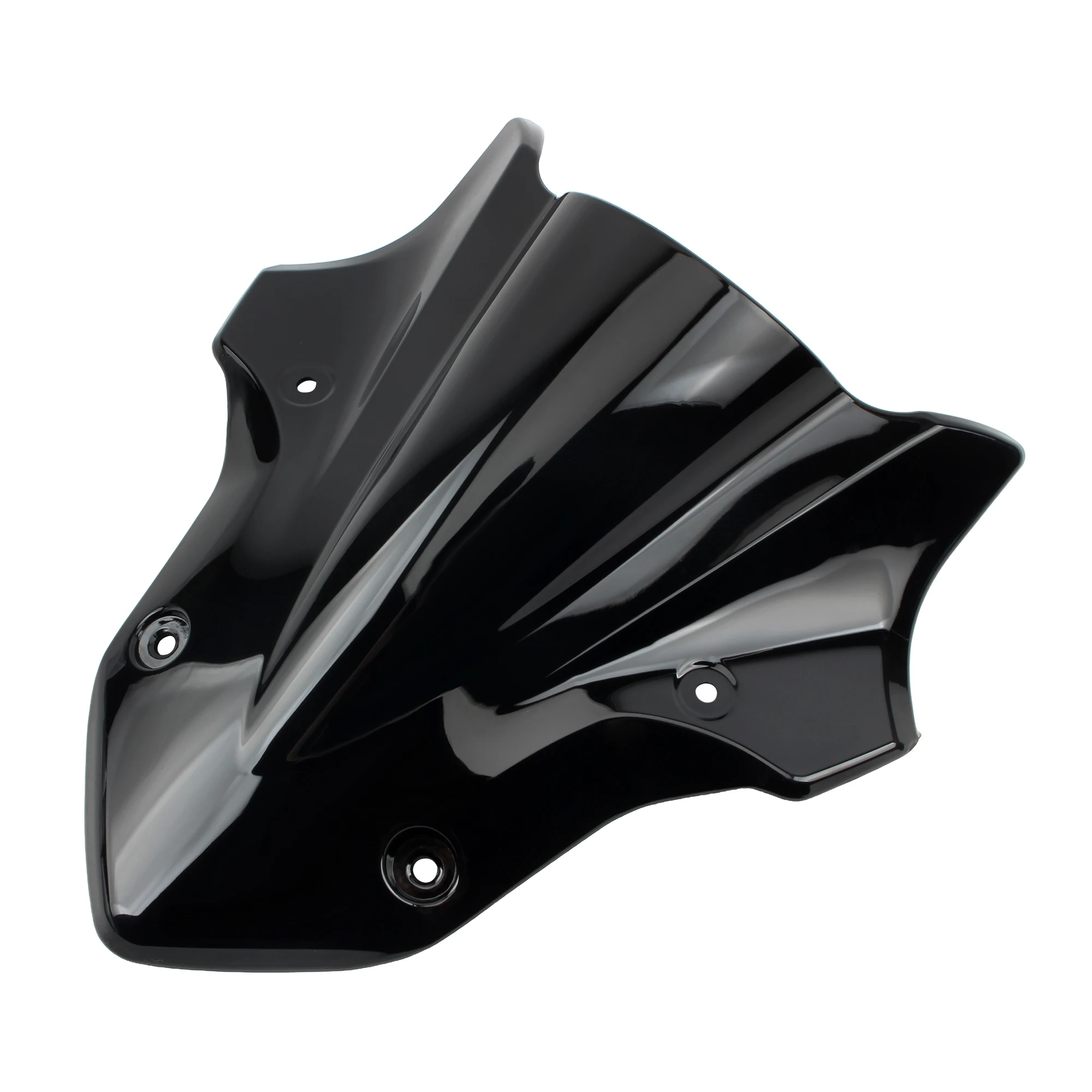 Motorcycle Front Spoiler Fairing Windscreen Windshield Wind Deflector for Kawasaki Z900 Black