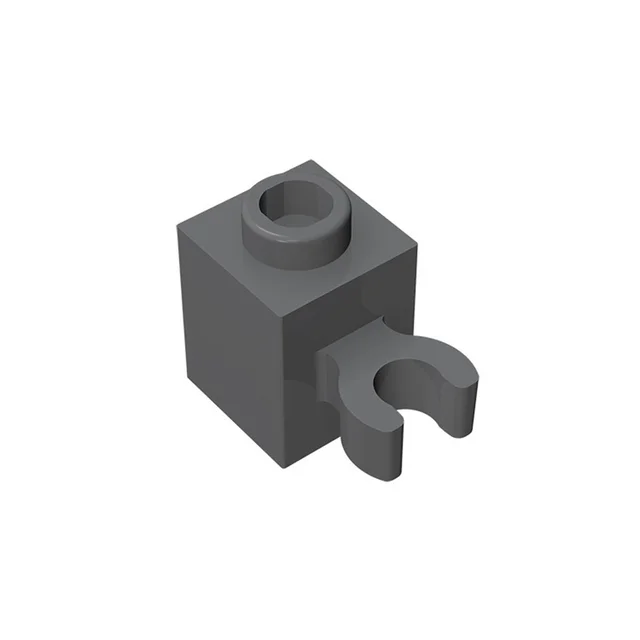 20pcs MOC Parts 60475 30241 Brick Modified 1 x 1 with Open U Clip Compatible Bricks DIY Assmble Building Blocks Particle Kid Toy 5